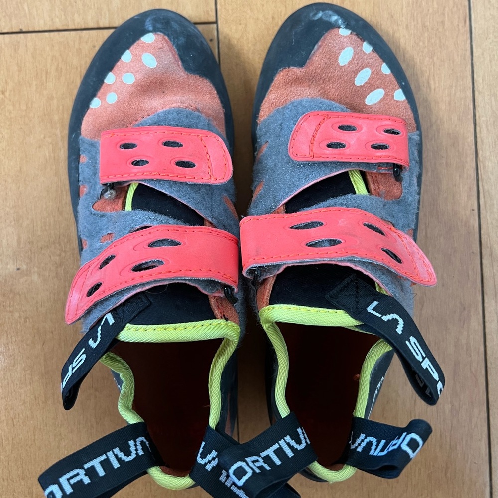 La sportiva climbing shoes